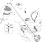XB 27 - 2010 - 281020113/09 - Castel Garden Brushcutter Handle Transmission Diagram