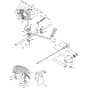 XB 29 D - 2009 - 283721003/08 - Castel Garden Brushcutter Handle Transmission Diagram