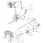 XB 31 D - 2007 - 283121003/04 - Castel Garden Brushcutter Handle Transmission Diagram