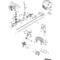 XB 435 HD - 2008-2013 - 281341003/08 - Castel Garden Brushcutter Handle Transmission Diagram