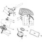 XB 43 FS - 2010-2012 - 281622003/09 - Castel Garden Brushcutter Gear Case Diagram
