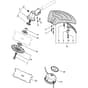 XB 44 - 2008 - 281720003/08 - Castel Garden Brushcutter Gear Case Diagram