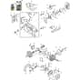 XC 300 C - 2009 - 228010103/10 - Castel Garden Chainsaw Engine Diagram