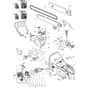 XC 380 Q - 2010 - 223516153/10 - Castel Garden Chainsaw Housing Diagram