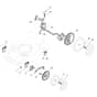 XC 48 BSW - 2017-2021 - 295496023/C14 - Castel Garden Rotary Mower Height Adjusting Diagram