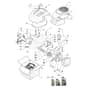 XC 48 GSW - 2017-2019 - 295496843/C16 - Castel Garden Rotary Mower Engine - Carburator, Tank Diagram