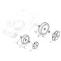 XC 48 GW - 2017-2019 - 295495843/C16 - Castel Garden Rotary Mower Wheels and Hub Caps Diagram