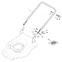 XC 48 S - 2020-2021 - 295482043/C20 - Castel Garden Rotary Mower Handle Lower Part Diagram