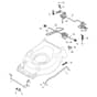 XC 48 S - 2022-2025 - 2L0482843/C22 - Castel Garden Rotary Mower Height Adjusting Diagram