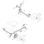 XC 48 W - 2019-2021 - 295495843/C19 - Castel Garden Rotary Mower Height Adjusting Diagram