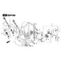 XC 53 HSW - 2018-2019 - 295546833/C18 - Castel Garden Rotary Mower Oil Pan Diagram