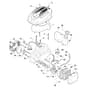 XC 53 SE - 2024-2025 - 2L0536543/C24 - Castel Garden Rotary Mower Engine - Carburator, Tank Diagram