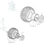 XD 140 - 2008 - 299958376/08 - Castel Garden Ride On Mower Wheel Diagram