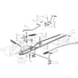 XD 140 - 2011-2020 - 2T0520273/11 - Castel Garden Ride On Mower Brake Controls Diagram