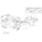 XDC 140 - 2021-2022 - 2T2000473/C21 - Castel Garden Ride On Mower Body Diagram
