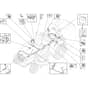XDC 140 - 2021-2022 - 2T2000473/C21 - Castel Garden Ride On Mower Electric Parts Diagram