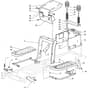 XDC 140 G - 2015-2019 - 2T2010473/15 - Castel Garden Ride On Mower Frame Diagram