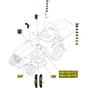 XDC 150 - 2015 - 2T2015403/15 - Castel Garden Ride On Mower Labels Diagram