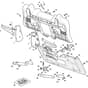 XDC 170 HDB - 2023-2024 - 2T2625273/C23 - Castel Garden Ride On Mower Rear Plate Diagram