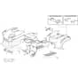 XDC 180 HD - 2020-2021 - 2T2630473/C20 - Castel Garden Ride On Mower Body Diagram