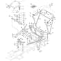 XE 866 B - 2013-2020 - 2T0040273/13 - Castel Garden Ride On Mower Frame Diagram