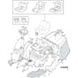 XE 966 HDB - 2013-2022 - 2T0070273/13 - Castel Garden Ride On Mower Body Diagram
