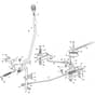 XF 135 HD - 2022-2025 - 2T0210473/C22 - Castel Garden Ride On Mower Blade Engagement Diagram