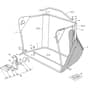 XF 135 HD - 2022-2025 - 2T0210473/C22 - Castel Garden Ride On Mower Grasscatcher Diagram