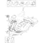 XF 140 - 2019-2020 - 2T0120273/C19 - Castel Garden Ride On Mower Body Diagram