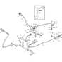 XF 140 - 2019-2020 - 2T0120273/C19 - Castel Garden Ride On Mower Gearbox Controls Diagram