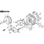 XG 135 HD - 2010-2015 - 2T0410373/F10 - Castel Garden Ride On Mower Cylinder Head Diagram