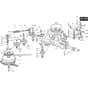 XG 145 HD - 2008 - 299964476/08 - Castel Garden Ride On Mower Transmission Diagram