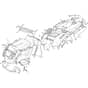 XHT 240 4WD - 2025 - 2T1425473/C22 - Castel Garden Ride On Mower Body Diagram