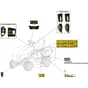 XHT 240 4WD - 2025 - 2T1425473/C22 - Castel Garden Ride On Mower Labels Diagram
