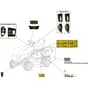 XHTY 240 4WD - 2018-2024 - 2T1425253/C18 - Castel Garden Ride On Mower Labels Diagram
