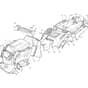 XHX 240 4WD E - 2011-2012 - 2T1525273/11 - Castel Garden Ride On Mower Body Diagram
