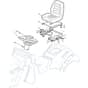 XHX 240 4WD E - 2013-2020 - 2T1525273/12 - Castel Garden Ride On Mower Seat Diagram