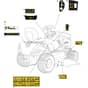 XLHT 270 4WD - 2017-2020 - 2T3040273/C17 - Castel Garden Ride On Mower Labels Diagram