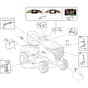XLR 220 HD - 2017-2019 - 2T1845273/C17 - Castel Garden Ride On Mower Electrical Parts Diagram