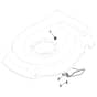 XS 48 BSR - 2013-2014 - 299489023/C13 - Castel Garden Rotary Mower Protection Belt Diagram