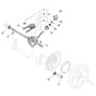 XS 53 BSW4 - 2012-2017 - 299536823/C11 - Castel Garden Rotary Mower Transmission Diagram