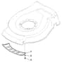 XS 53 BSW4 - 2018 - 299536823/CX - Castel Garden Rotary Mower Mask Diagram