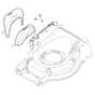 XS 55 BVE - 2017-2021 - 294557523/C16 - Castel Garden Rotary Mower Ejection Guard Diagram