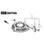 XS 55 HVW4 - 2016 - 294557838/C16 - Castel Garden Rotary Mower Recoil Starter - GCV190A S1-G7-SD Diagram