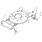 XSM 50 BS - 2013-2019 - 291502023/C13 - Castel Garden Rotary Mower Deck and Height Adjusting Diagram