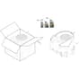 XTY 190 HD - 2022-2024 - 2T0971453/MTF - Mountfield Ride On Mower Engine Cover Diagram