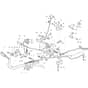 XTY 220 HD - 2022-2024 - 2T0980453/MTF - Mountfield Ride On Mower Brake and Gearbox Controls Diagram