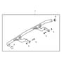 John Deere XUV550 - PC10853 - Rear Bumper - ST613939