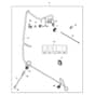 John Deere XUV550 - PC10854 - Rear Roof - ST855607