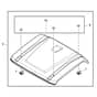 John Deere XUV560 - PC12782 - Poly Roof - ST720978
